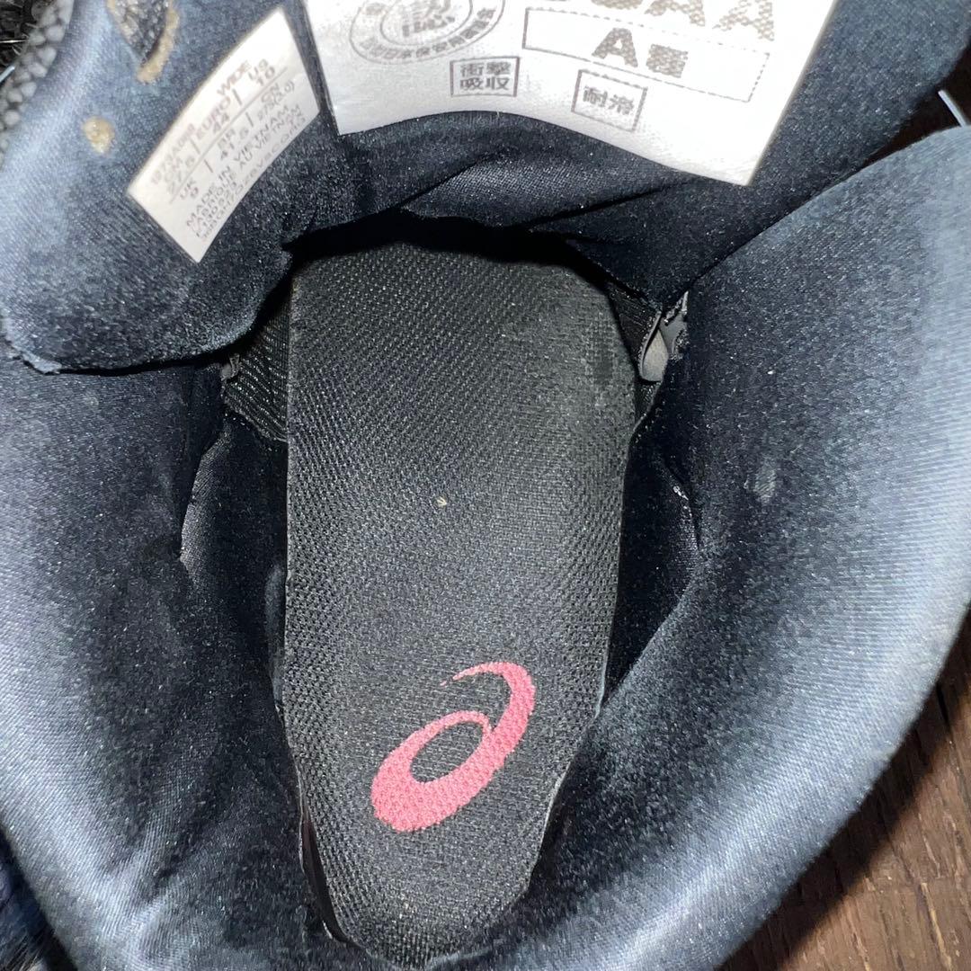 アシックス ウィンジョブ安全靴 CP304 クランベリー 27.5cm