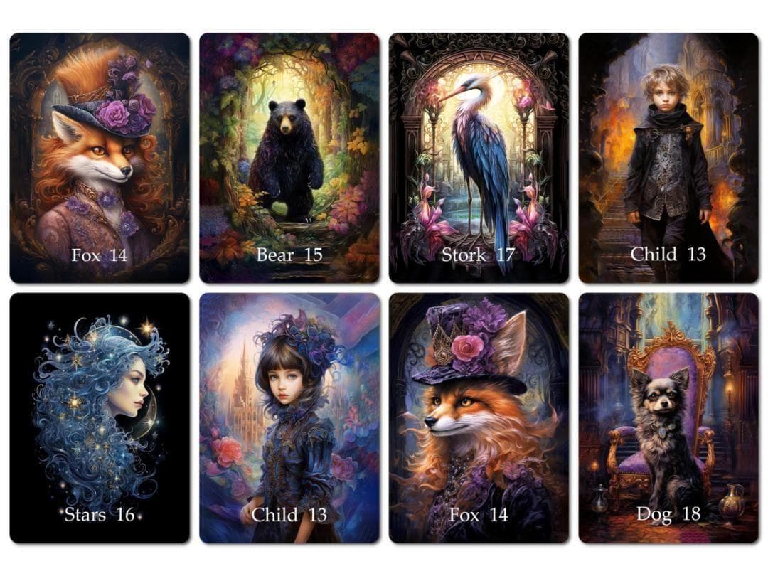 正規品ルノルマンカード】美麗イラストの海外インディーズ✨ゴシック