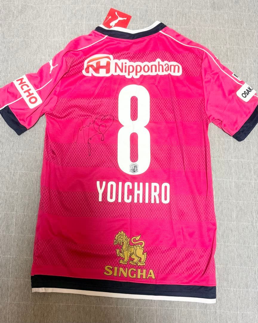 新品 柿谷曜一朗 2016 ユニフォーム サイン入り タグ付