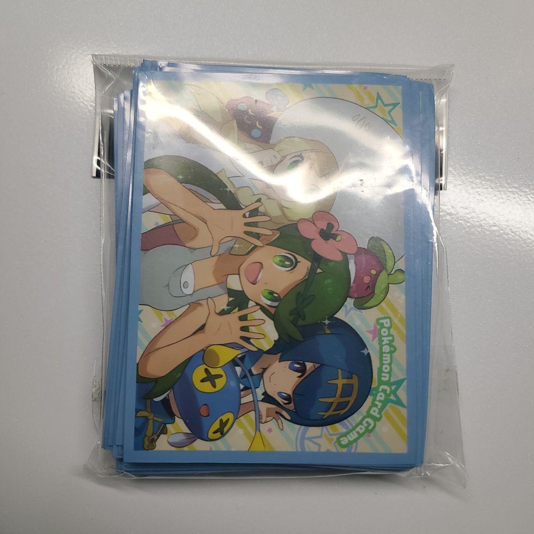 ポケカスリーブ マオ・スイレン・リーリエ - メルカリ