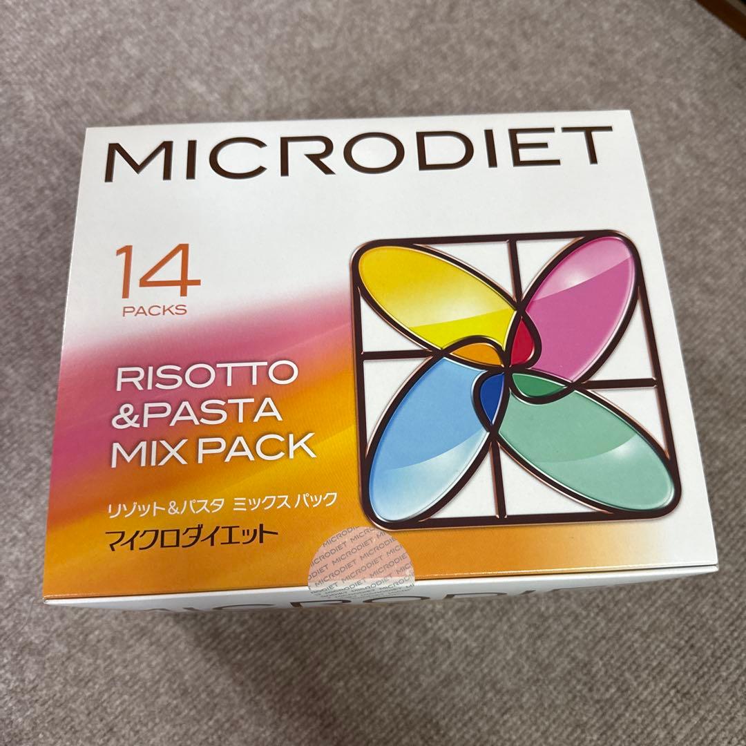 マイクロダイエット　リゾット&パスタ1箱（14食）新品未開封 楽天市場】【公式】マイクロダイエットリゾット&パスタミックスパック