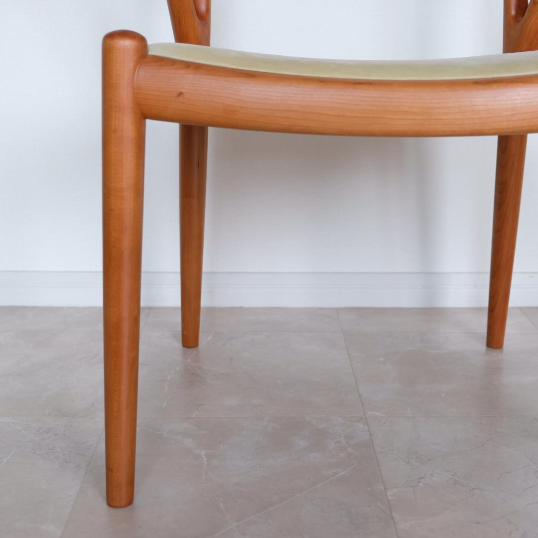 k*2様 【美品｜メンテ済み】Vチェア 家具蔵（KAGURA） チェリー材②