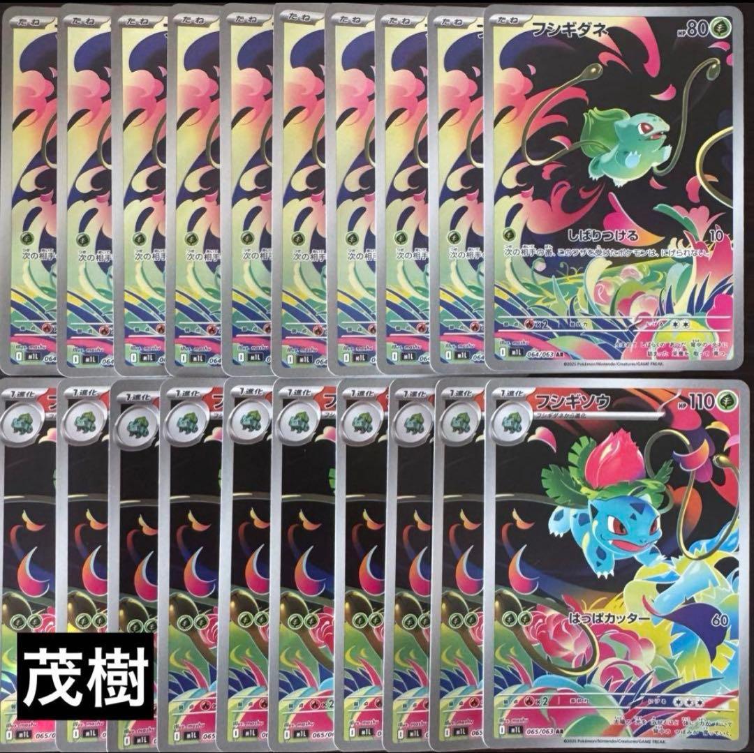 フシギダネAR10枚　フシギソウAR 10枚 フシギソウ【AR】{167/165}