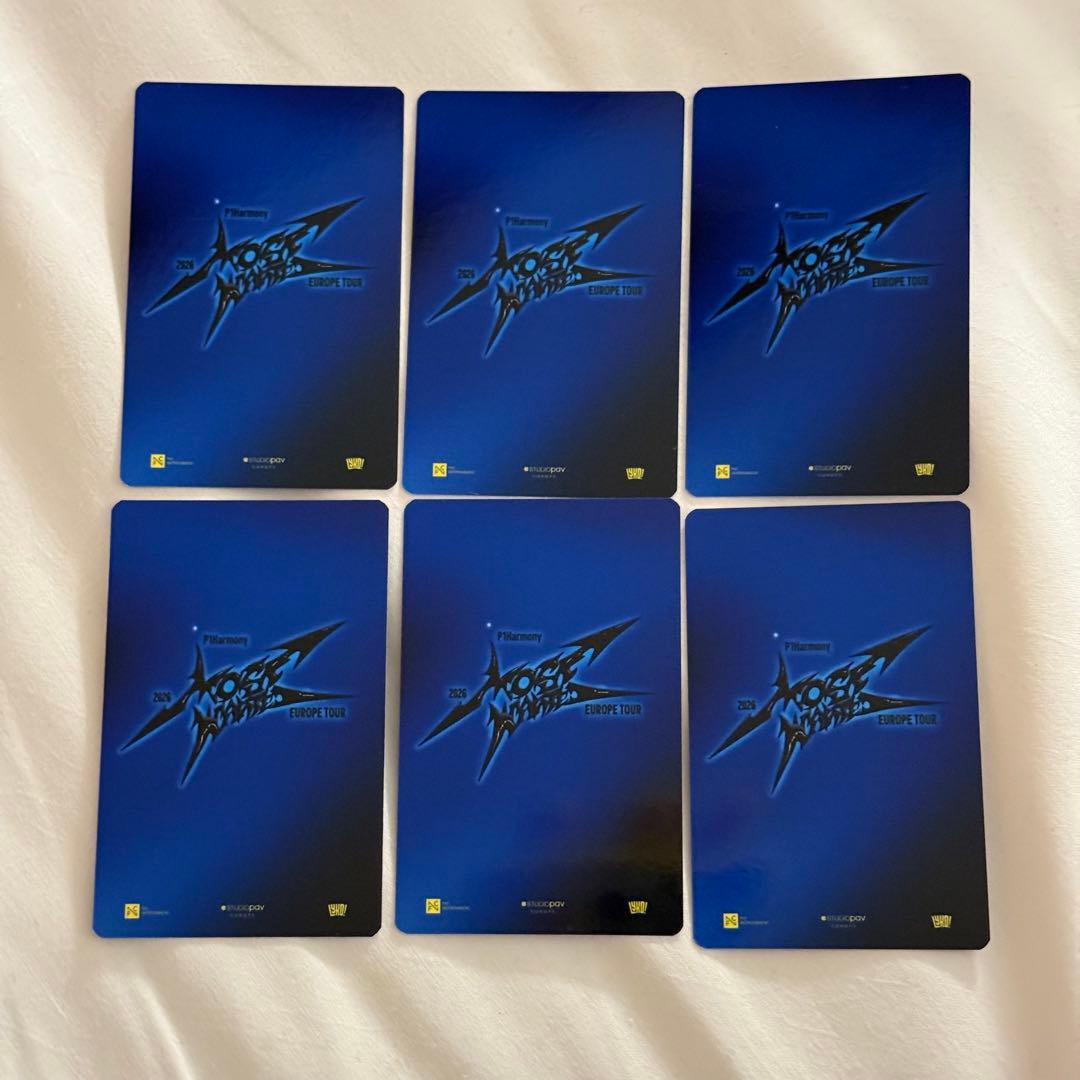 P1Harmony ヨーロッパツアー グダニスク トレカ