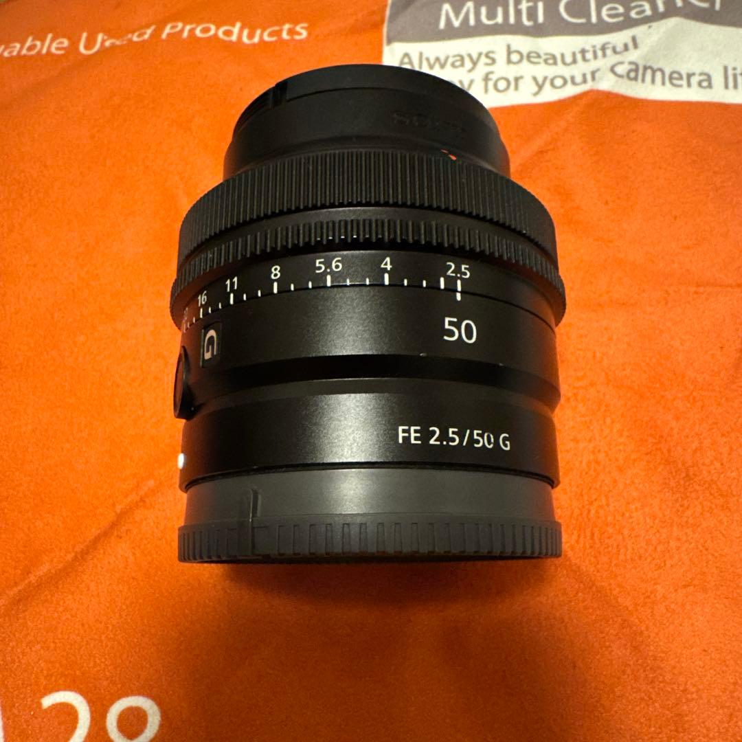 SONY FE 2.5/50 G Eマウントレンズ 中古 中古】(ソニー) SONY FE50/2.5 G｜ナニワグループオンライン