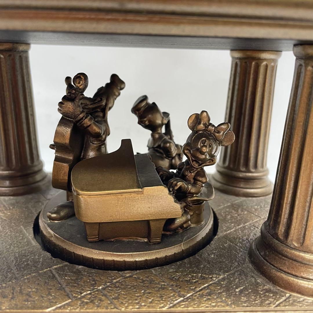 ジャンク品】非売品 第一生命 ミッキーマウス ブロンズ像 全長（約）44