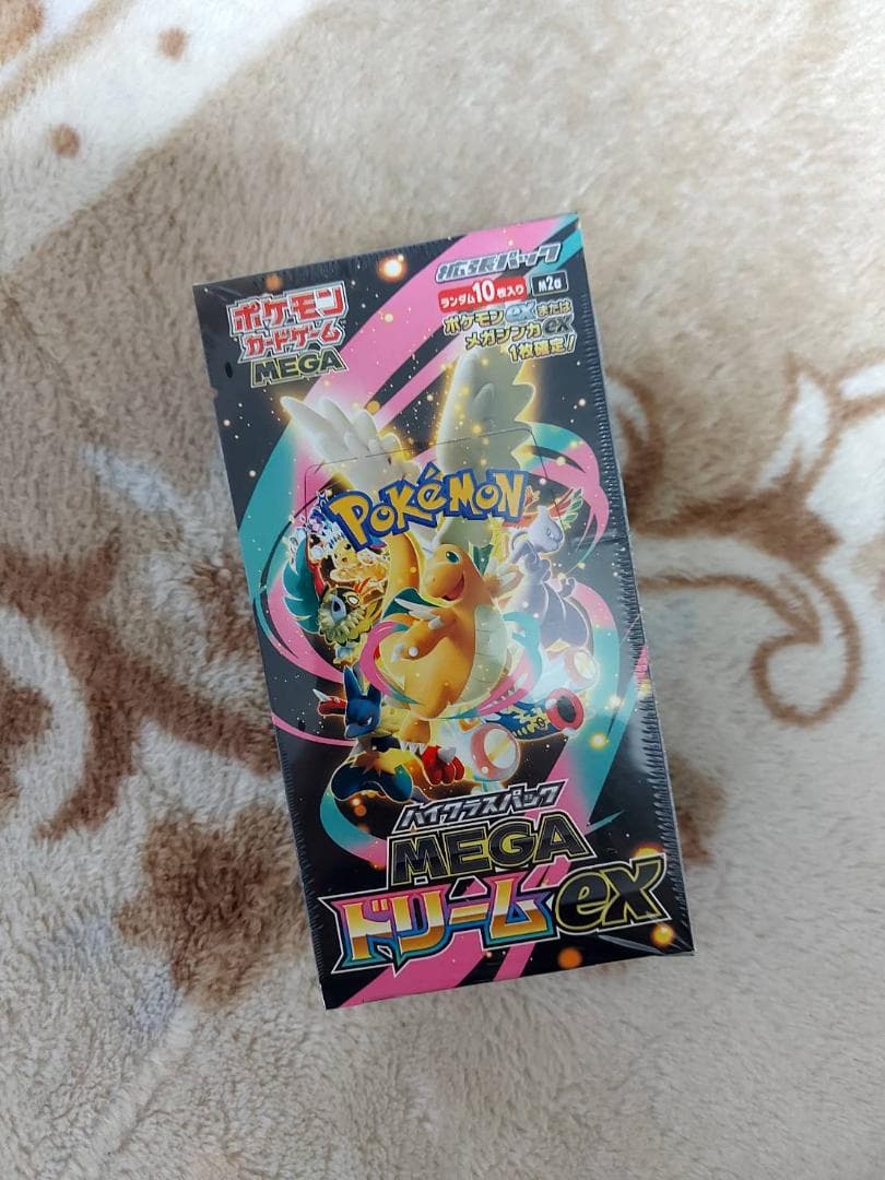 【シュリンク付き 】ポケモンカードゲーム MEGAドリームex 1BOX Pokemon（ポケモン） 新品 在庫あり MEGAドリームex 1BOX シュリンク