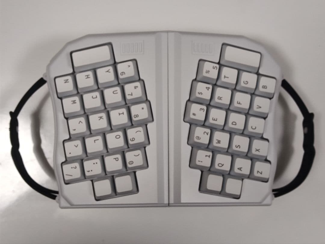 トラックボール付キーボード☆保証3ヶ月/導入30日☆GrabShell/白/特典