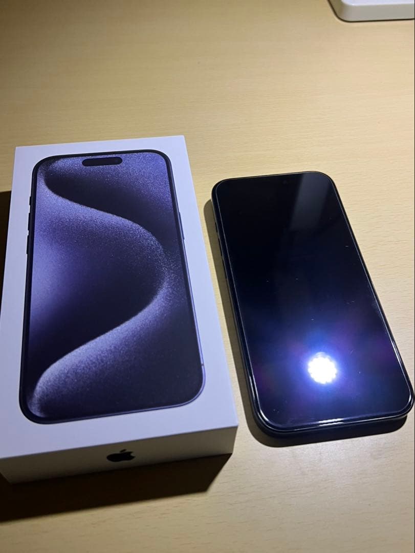 美品】iPhone 15 Pro スペースブラック 128GB 箱、充電器付き | Shop