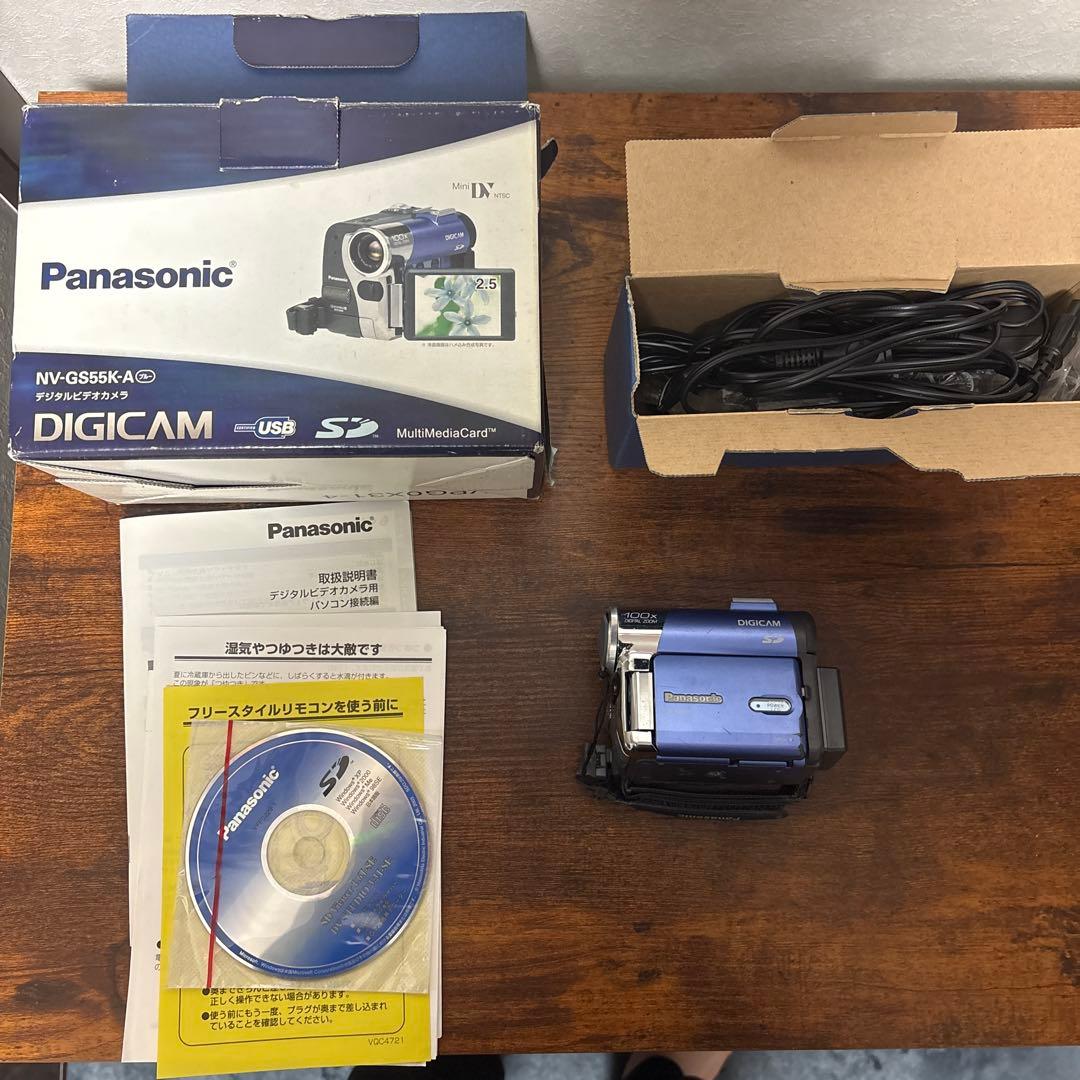 Panasonic NV-GS55K-A MiniDV ジャンク品 ビデオカメラ - メルカリ