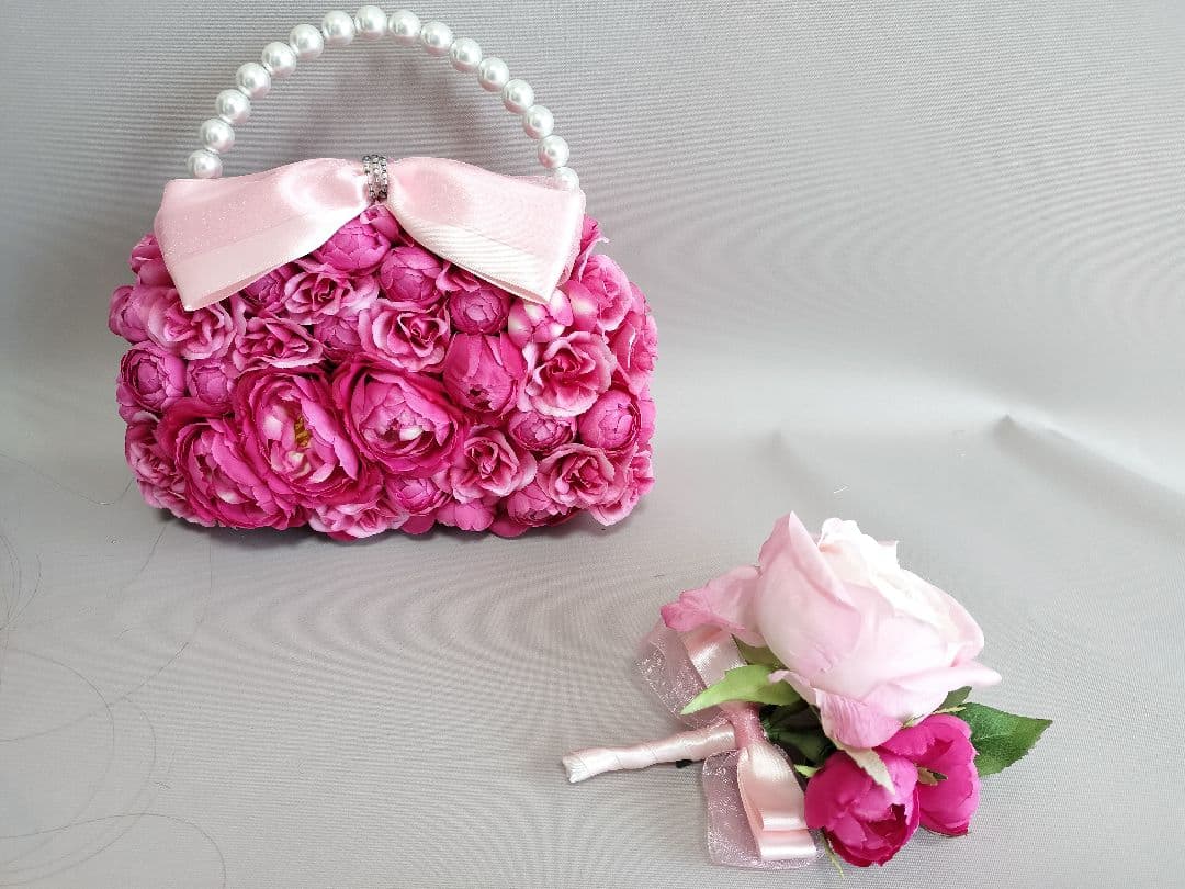 ウェディングブーケ ブートニア 髪飾り ウェディングブーケ ブートニア