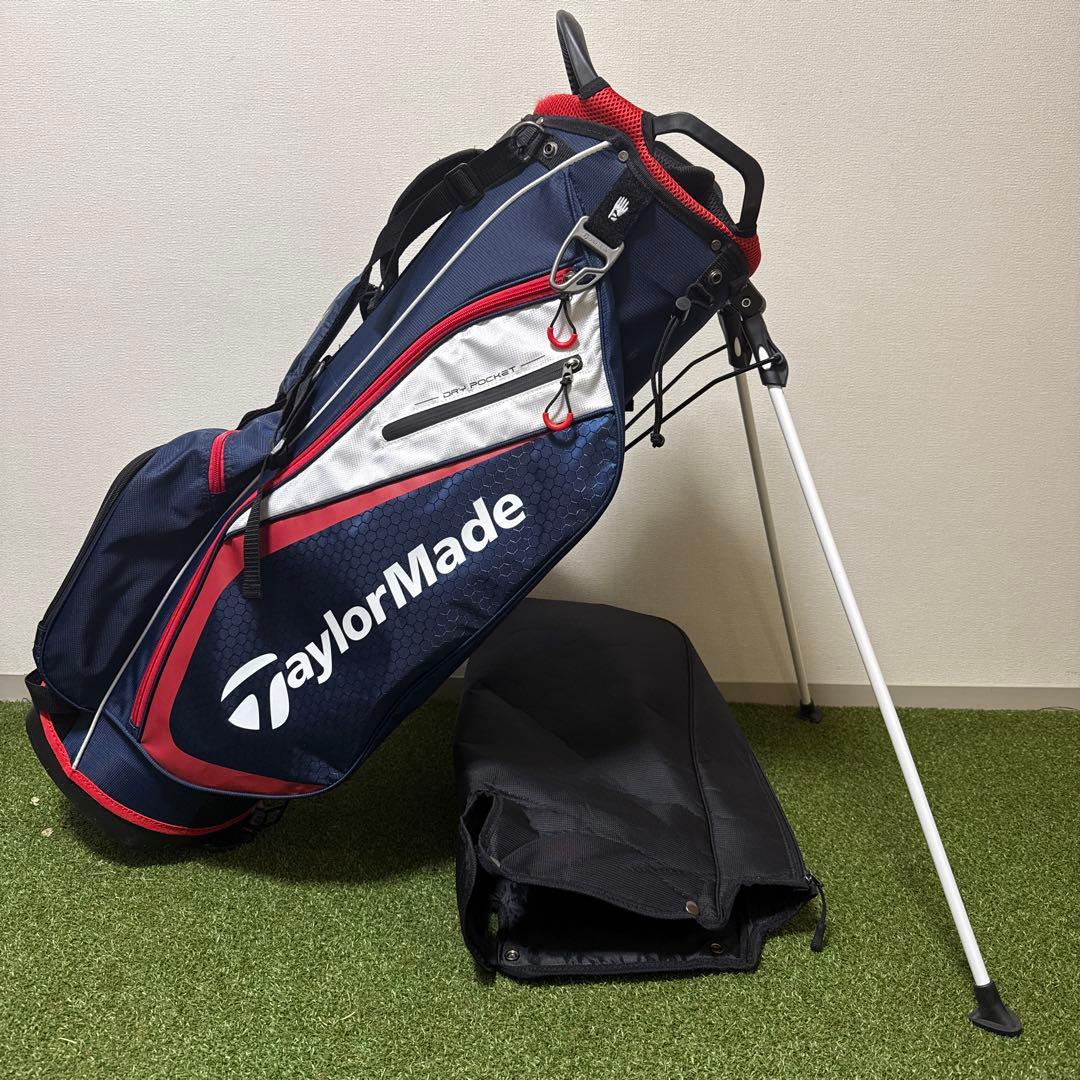美品! TaylorMade テーラーメイド キャディバッグ スタンド式 TaylorMade（テーラーメイド） 【限定品】 正規品 TOUR STAND BAG