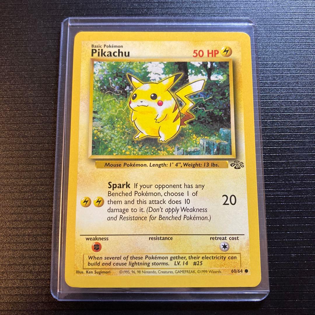ポケモンカード ピカチュウ 英語版 初期イラスト 60/64 ポケカ - メルカリ