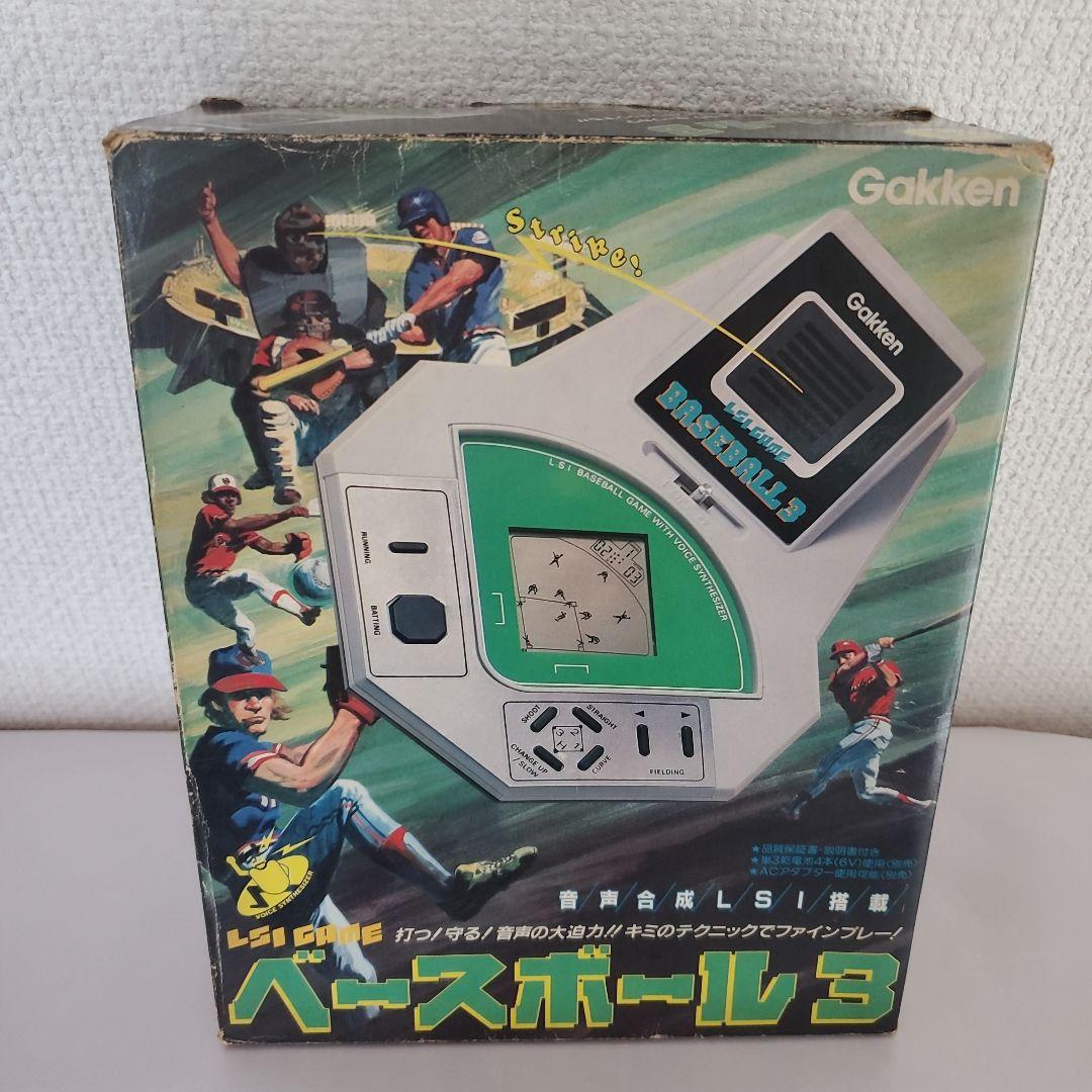 学研 LSIゲーム ベースボール3 稼働品 昭和レトロゲーム - メルカリ
