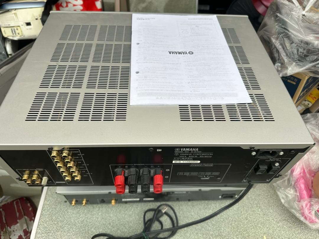 禁煙環境・動作品！YAMAHA ヤマハ A-S700 プリメインアンプ - メルカリ