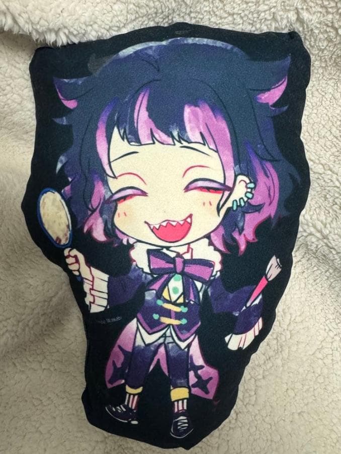 悪魔執事と黒い猫 あくねこ クッション ラムリ ヴィレヴァン あくねこ ヴィレヴァン ラムリ クッション - メルカリ