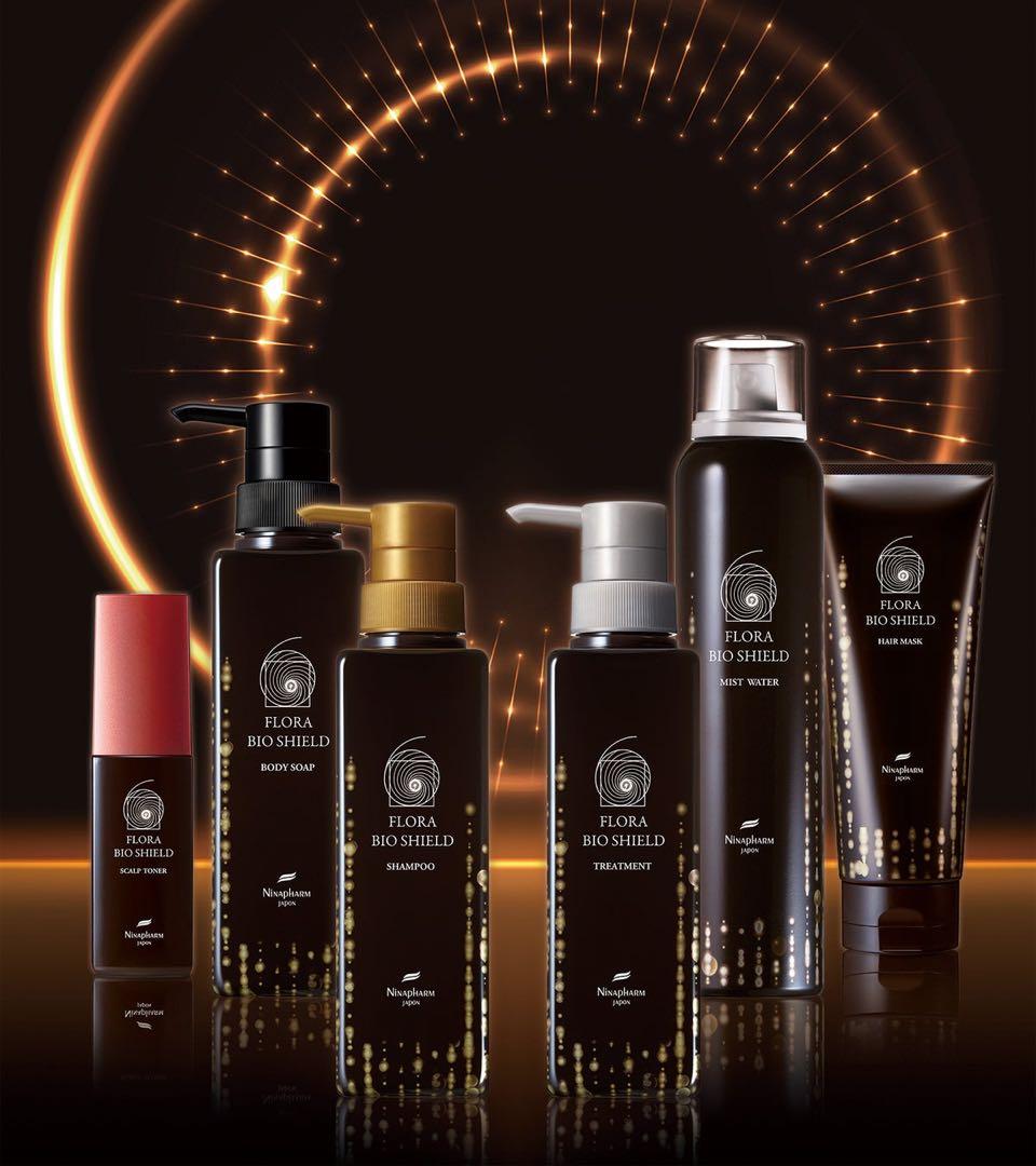 フローラバイオシールド シャンプー＆トリートメント＆ヘアマスク 3点