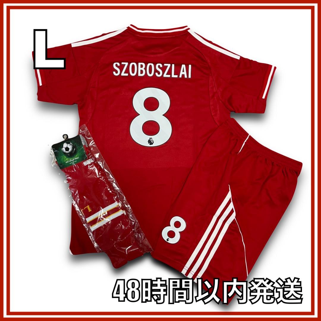 Lサイズ 25-26年 リバプール ホーム ソボスライ ユニフォーム レプリカ