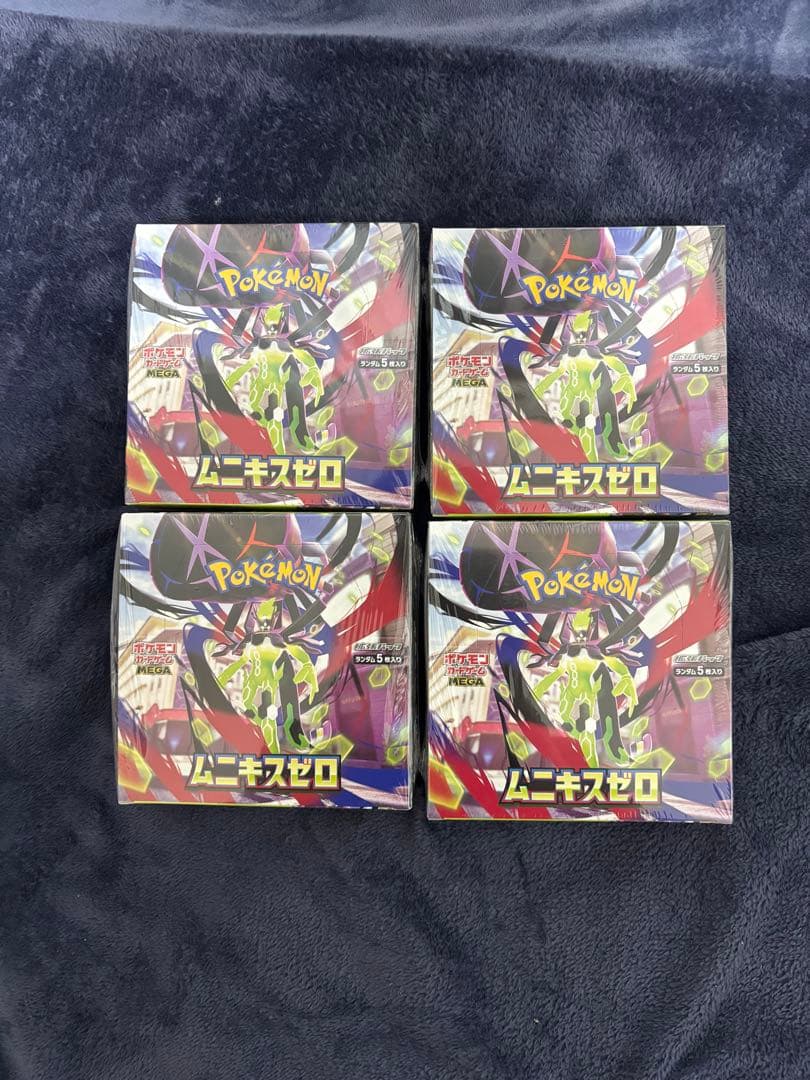 ポケモン MEGA ムニキスゼロ 新品未開封 4boxシュリンク付 - メルカリ