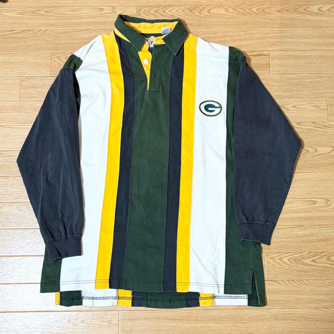 NFL Green Bay Packers ラガーシャツ Lサイズ - メルカリ