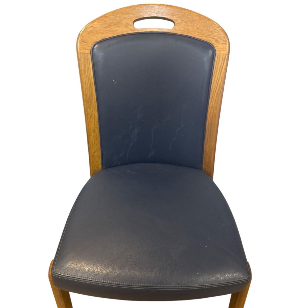 浜本工芸 ダイニングチェア 2脚セット 国産家具 木製チェア ナラ材