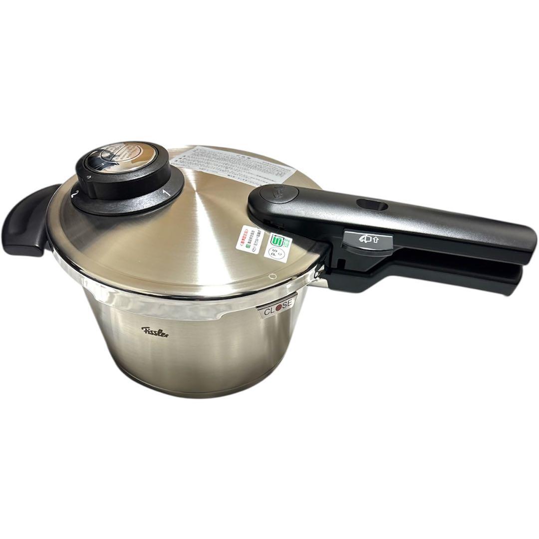 新品】フィスラー プレミアム 圧力鍋 2.5L IH対応 蒸し器付き - メルカリ