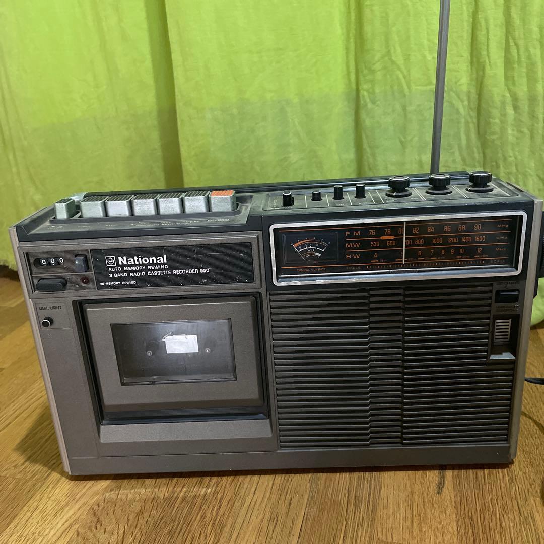 レトロラジカセ ナショナル RQ-550 - メルカリ