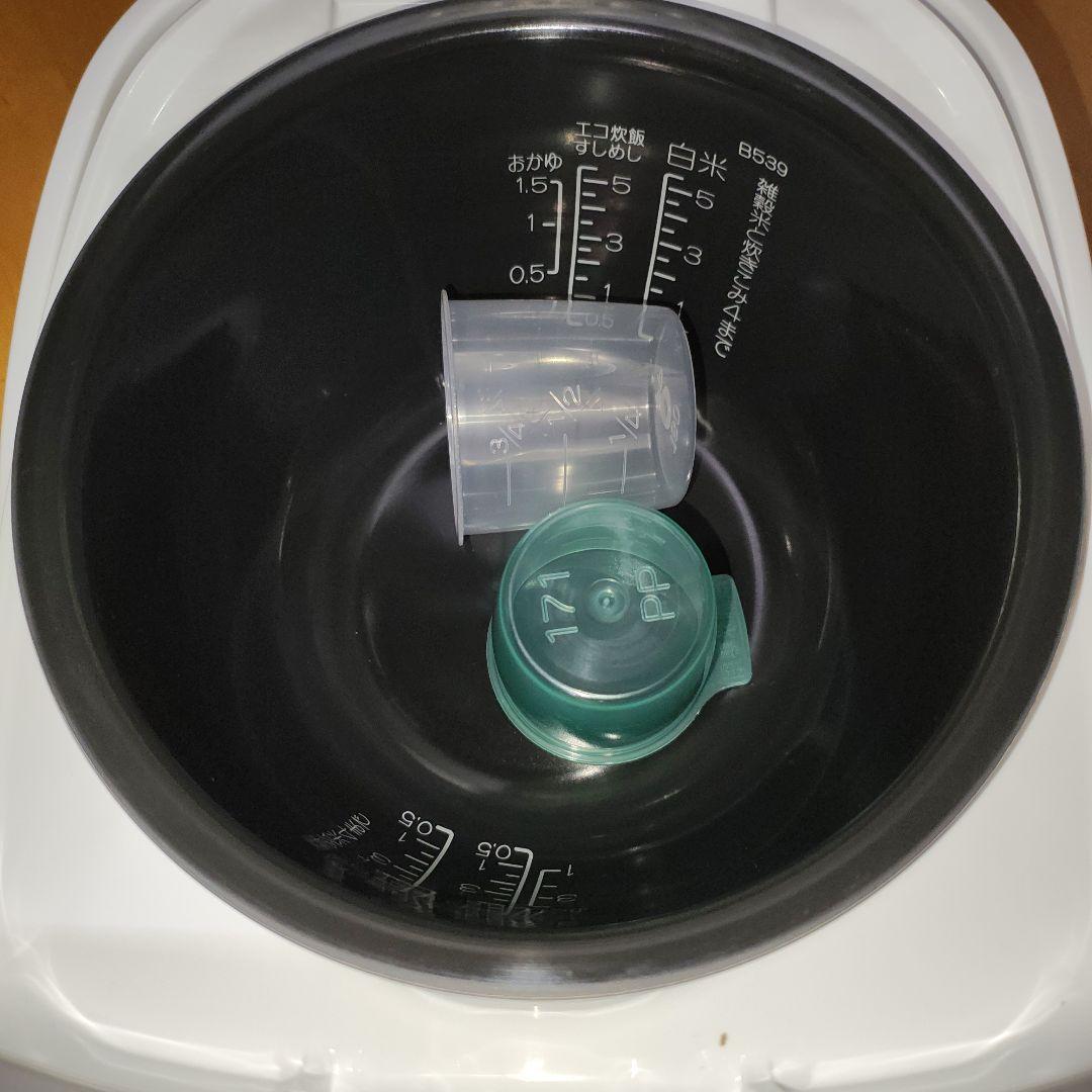 象印 NP-XB10-WA IH炊飯器 1.0L(5.5合) ホワイト