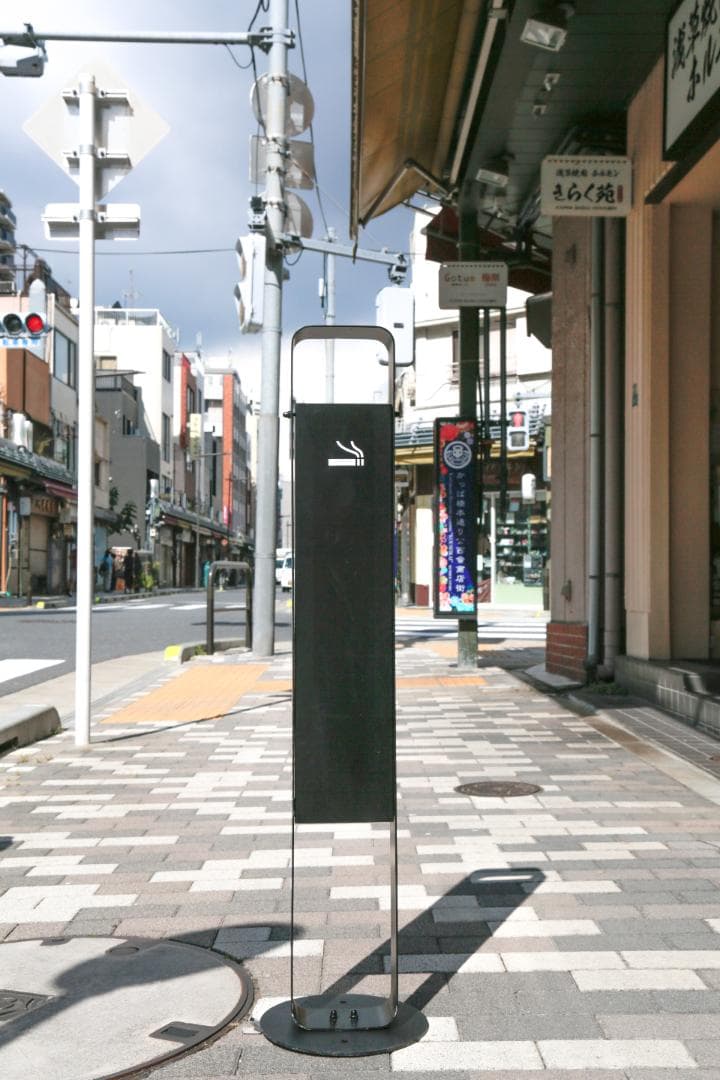 ☆値下げ、訳あり☆ オシャレ！スタンド 灰皿 角型 ブラック 大容量 楽天市場】3/3〜90％オフCP！＼ランキング1位獲得／【送料無料