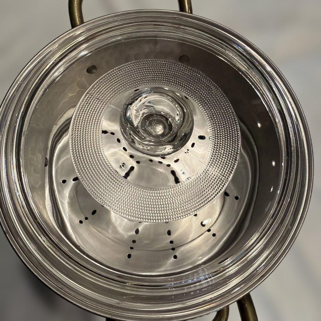 ステンレススチール 蒸し器 両側ハンドルVシリーズ18-8 - メルカリ