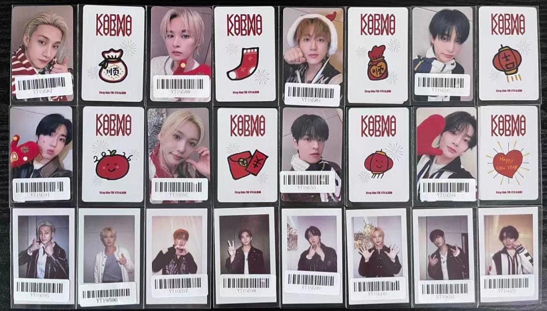 STRAYKIDS KARMA kms サイン会 トレカ 中華 16枚セツト - メルカリ
