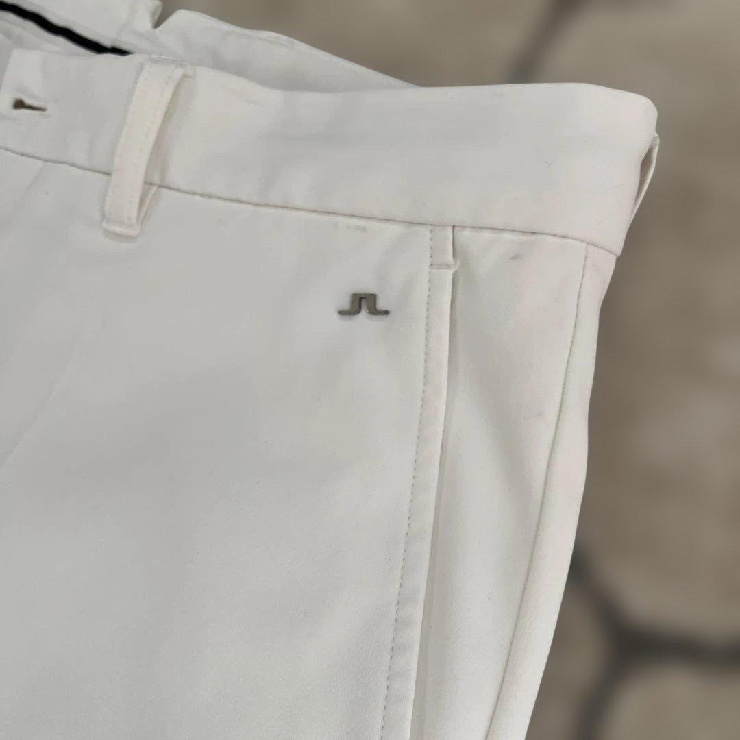 J.LINDEBERG ゴルフパンツ 31/34白 リンドバーグ夏用 - メルカリ