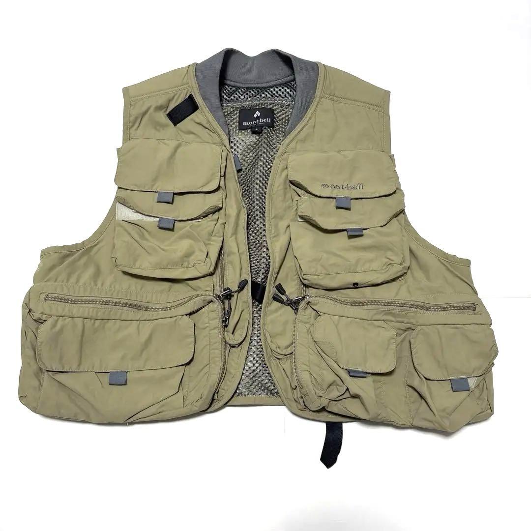 mont-bell フィッシングベスト L - メルカリ
