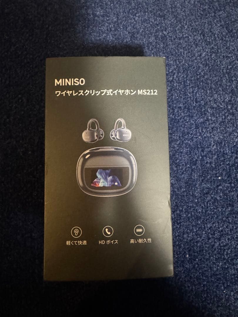 MINISO ワイヤレスイヤホン MS212 Amazon.com: MINISO MS212 Clip-On Ear Headphones with Heart Rate