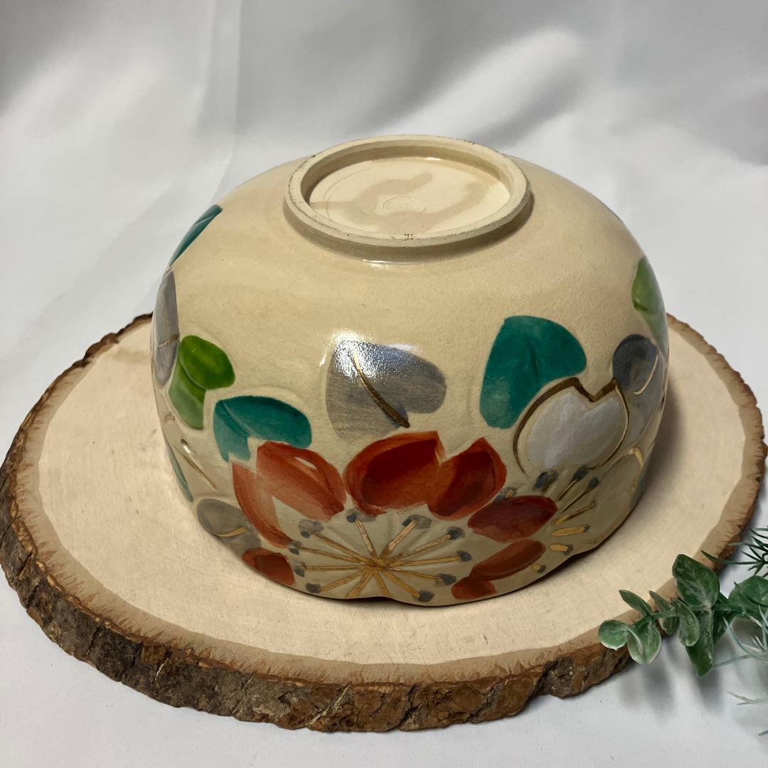 未使用 清水焼 雲楽 菓子鉢 大鉢 山茶花 桜 京焼 - メルカリ