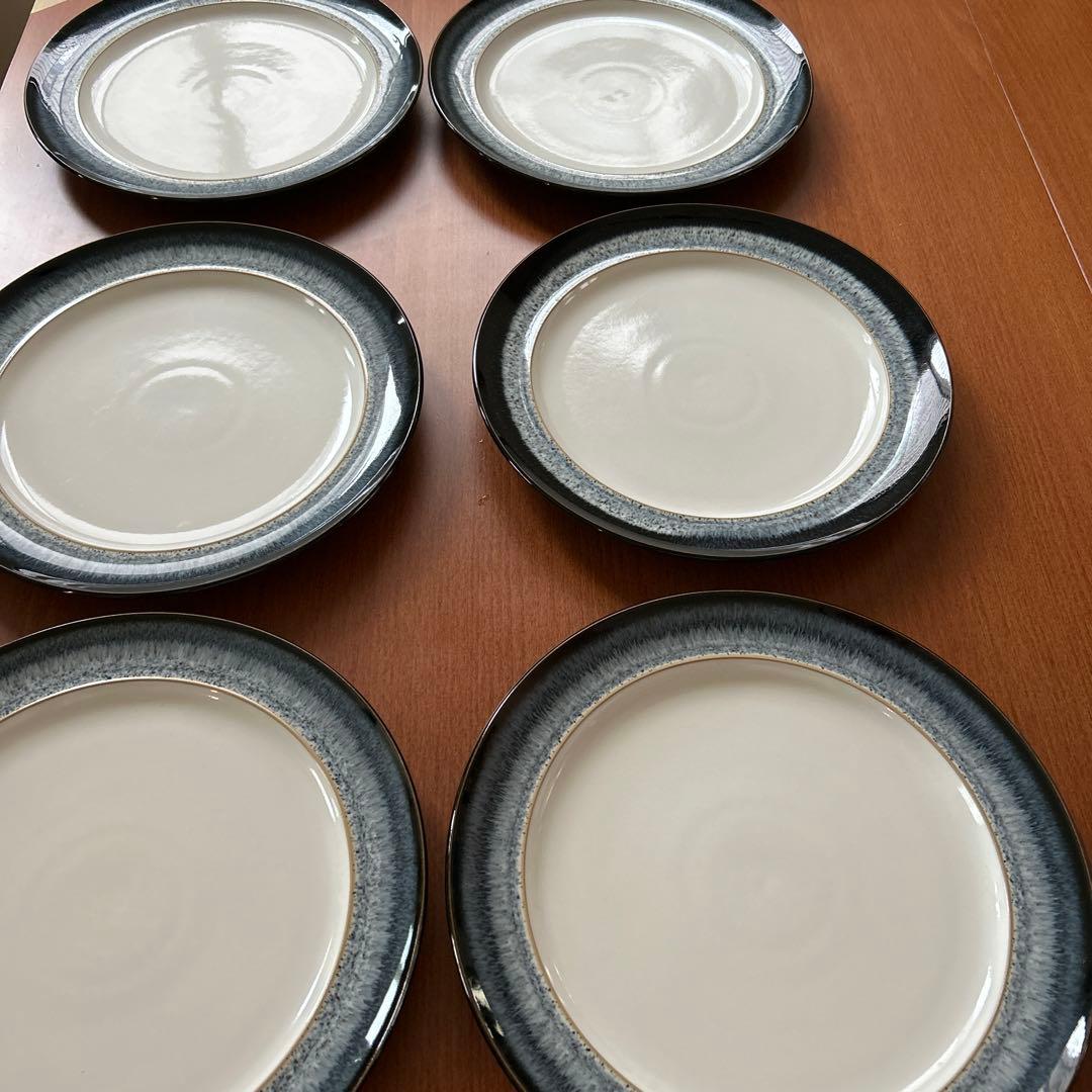 Denby 28cmプレート　平皿　6枚セット Denby Greenwheat プレート（ヴィンテージ） | 池田堂