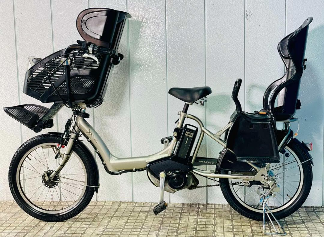 BRIDGESTONE】 20インチ子供乗せ電動アシスト自転車2682