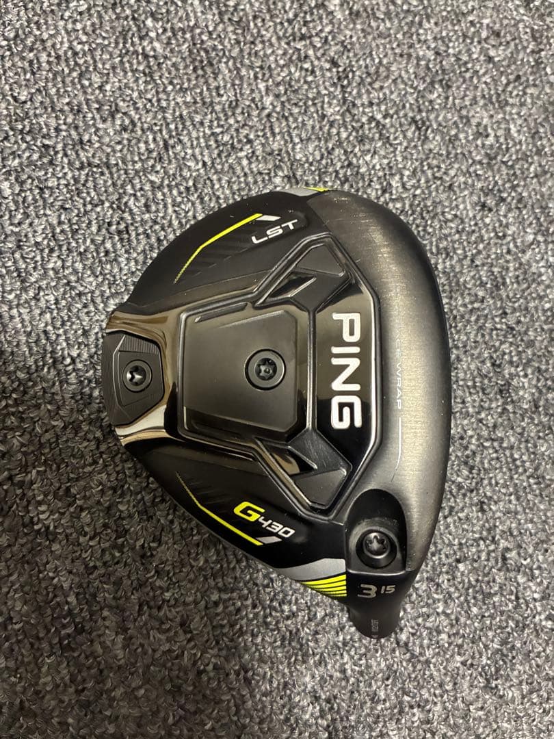 （そこそこ美品）ピン　G430LST 3W ヘッドのみ ピン（PING）（メンズ）左用 G430 LST フェアウェイウッド(3W ロフト15
