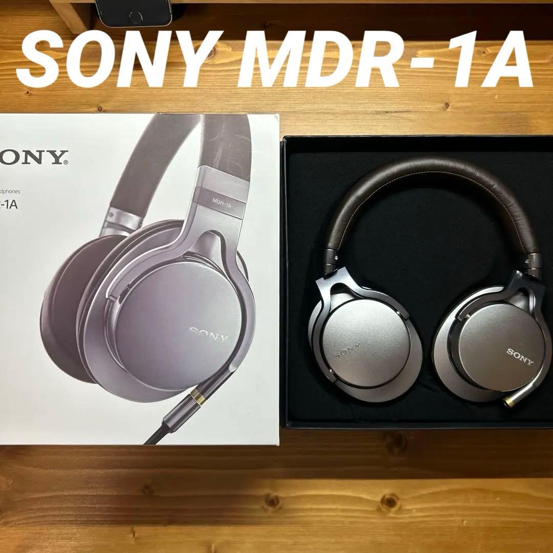 【名機】SONY MDR-1A 密閉型ヘッドホン ブラック（動作確認済） Amazon.co.jp: ソニー SONY ヘッドホン MDR-1A : ハイレゾ対応 密閉型
