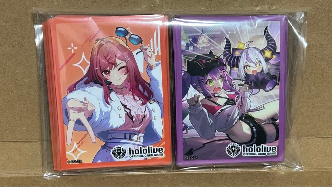 ホロカスリーブ EX vol.2『一条莉々華』『常闇トワ&ラプラス