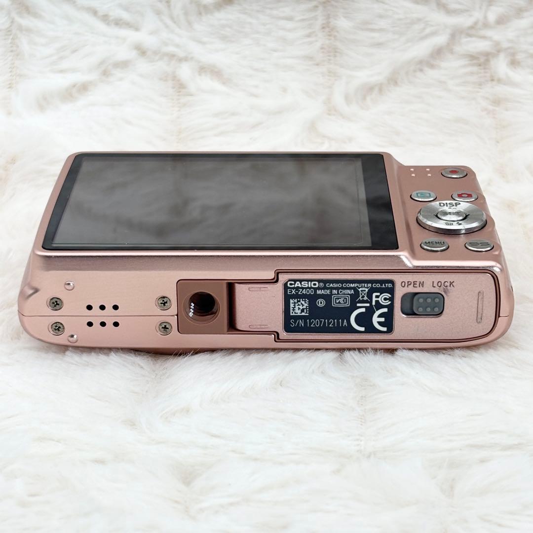 動作良好✨ CASIO EXILIM EX-Z400 ピンク - メルカリ
