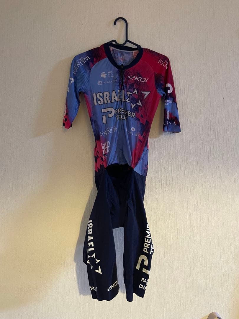 選手支給品】イスラエルプレミアテック ロードスーツ XS ネイランズ