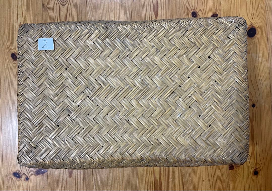 柳行李 こうり 行李 ビンテージ衣装入 エコメルカリ便の承認お願い致し