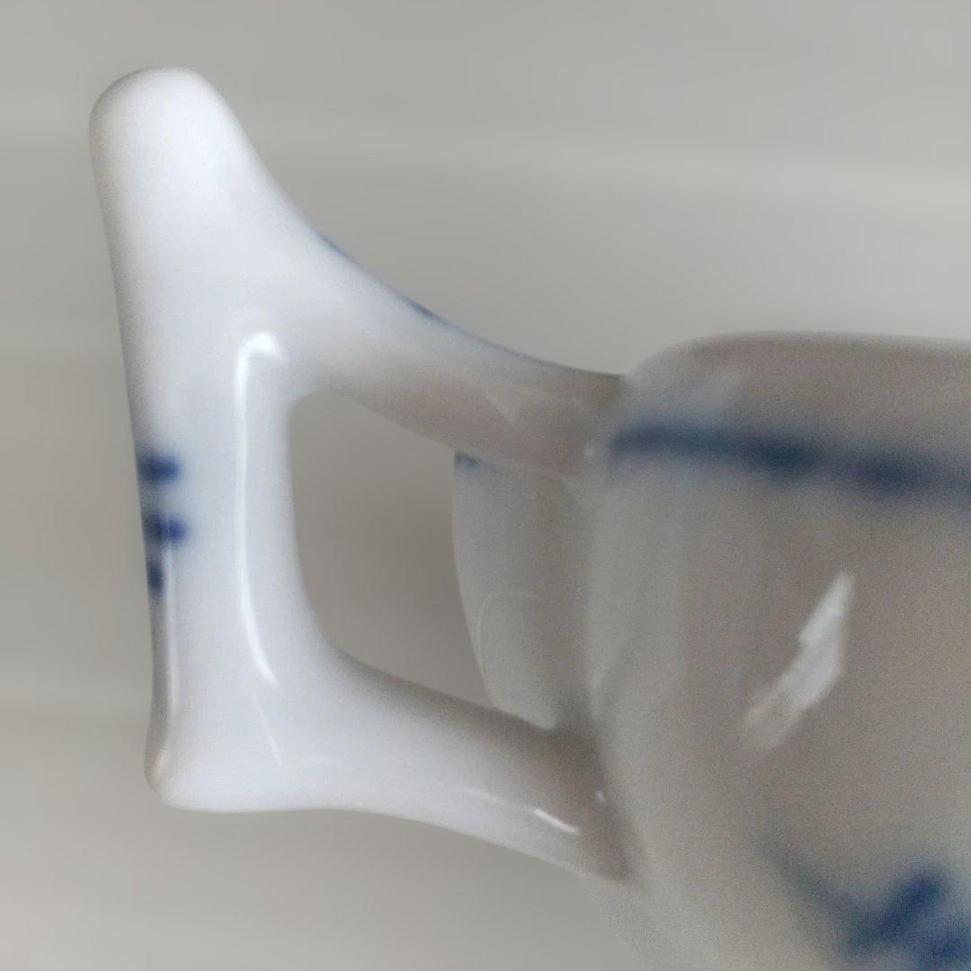 ブル－フルーテッド プレイン スモールリーフディッシュ オープン