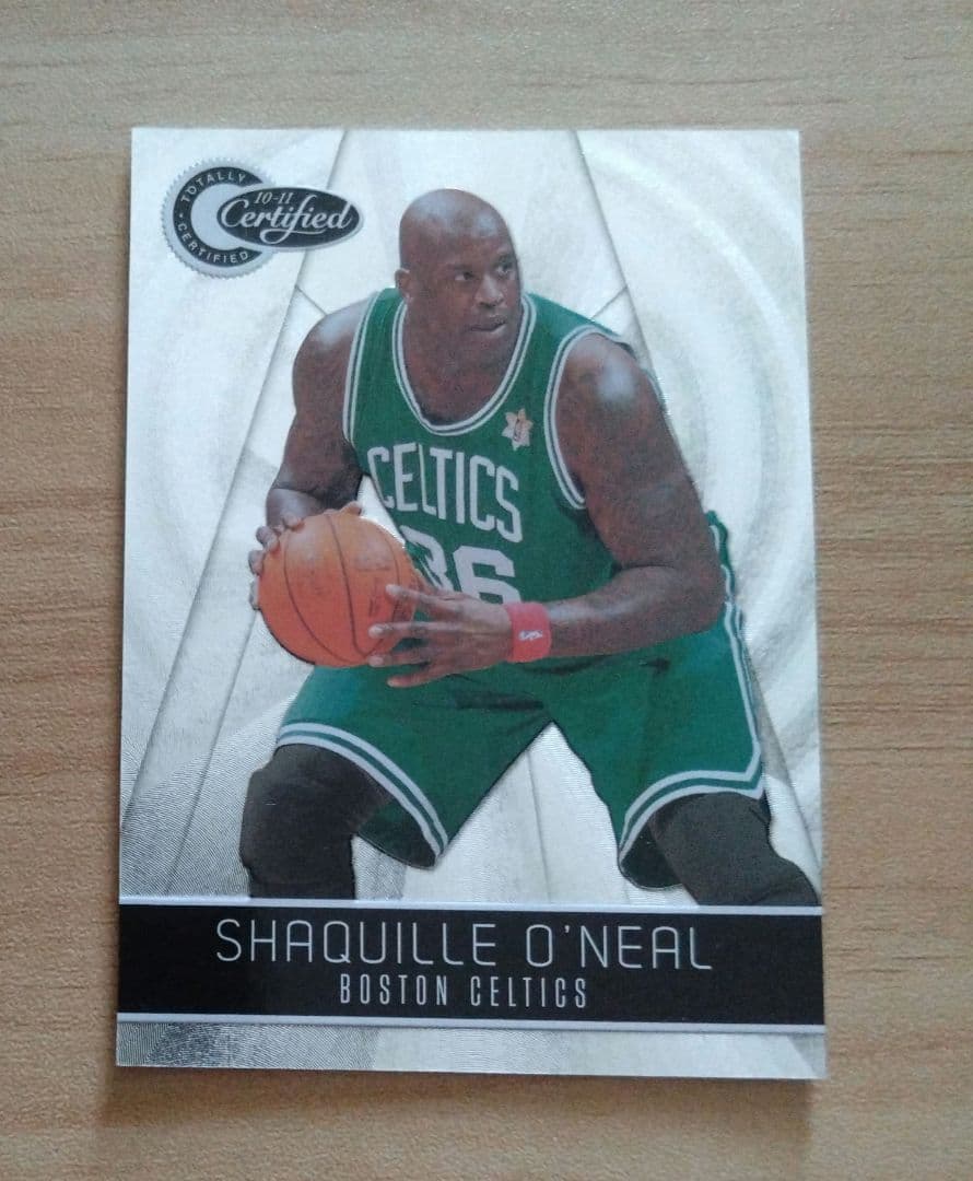 NBA 10/11Certified シャキールオニール 希少セルティックスユニ
