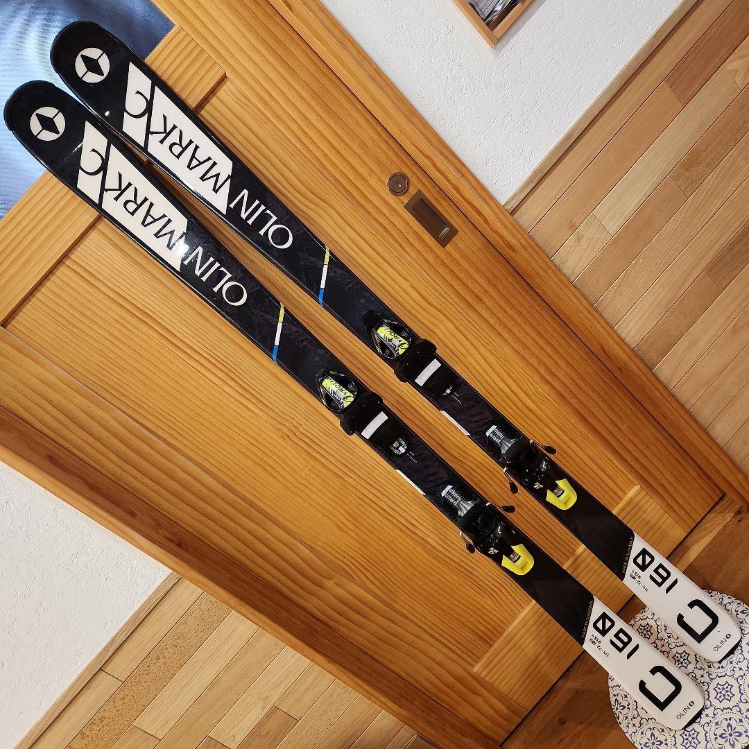 新品　オーリン　160cm 少しサビあり　スキー板 センター幅94mm 164cm|171cm|178cm]LINE CHRONIC 94+ATTACK 14 GW 型