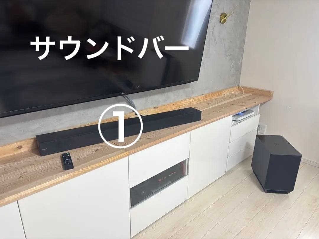 ①SONY HT-ST5000 サウンドバー 19年製　サウンバー HT-ST5000 | サウンドバー／ホームシアターシステム | ソニー