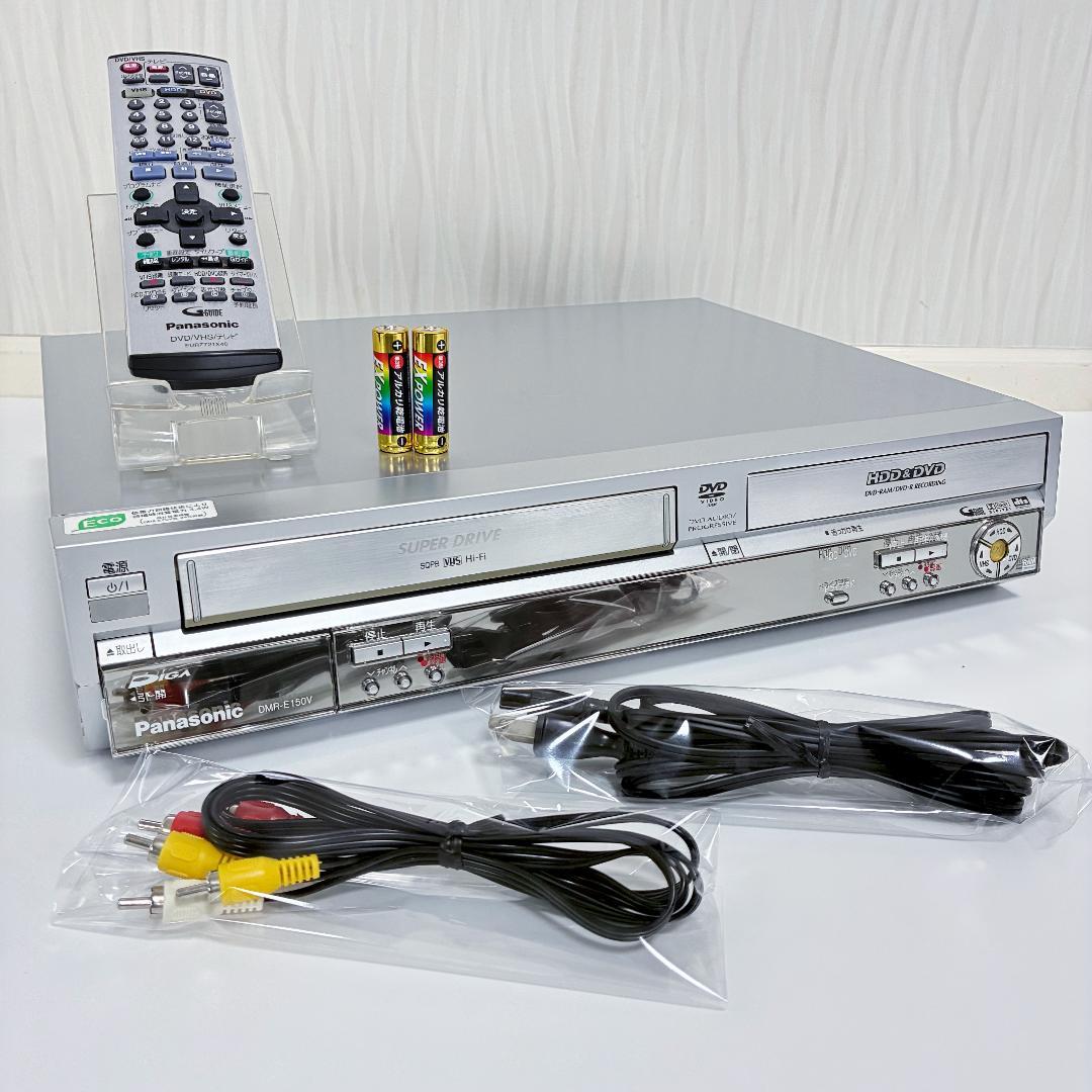 完動品】パナソニック VHS DVD HDD 一体型デッキ MDR-E150V - メルカリ