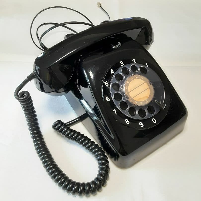 NTT 黒電話 レトロ 601A2 インテリア アナログ 昭和 アナログ 電話
