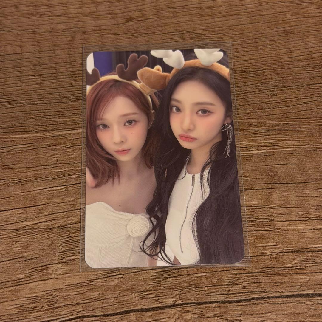 aespa ピンク クリスマス ラントレ ユニット トレカ ウィンター